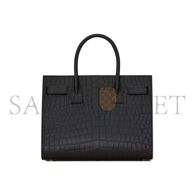 YSL SAC DE JOUR IN CROCODILE-EMBOSSED LEATHER-BABY 421863DZEAW1000 (26*20*13cm)